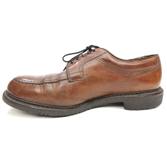 Allen Edmonds Wilbert Brown Calf Leather Oxford Derby Shoes 10 D main image 8